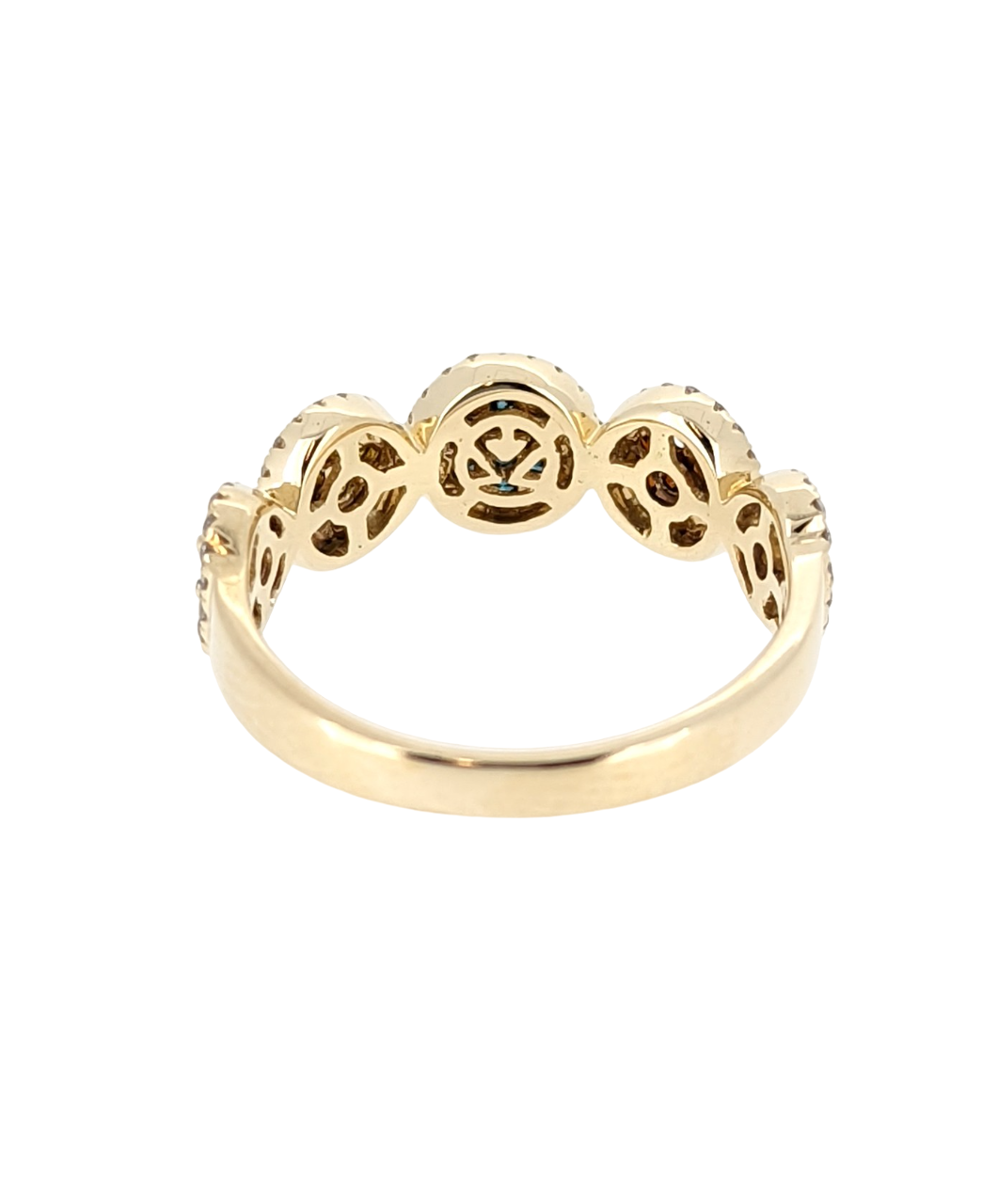 Le Vian Multicolor Diamond Ring in 14k Yellow Gold