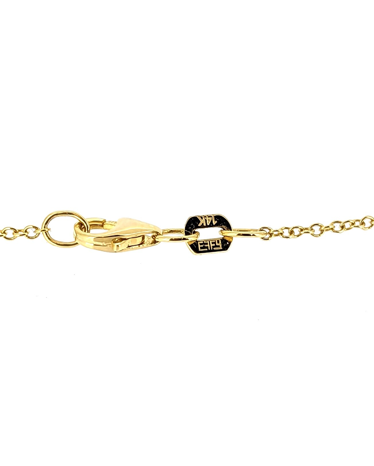 D'Oro by EFFY Diamond Flower Pendant Necklace in 14k White and Yellow Gold