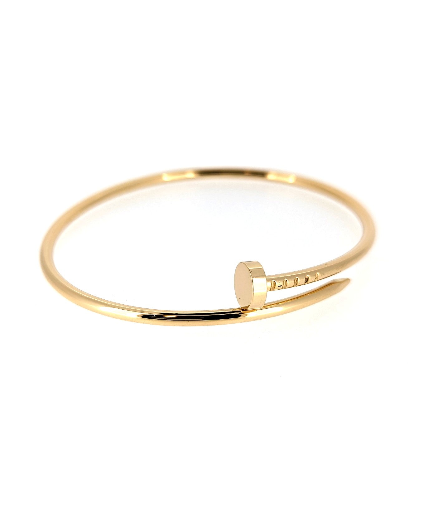 Cartier Juste Un Clou Small Model Gold Nail Bracelet Size 19
