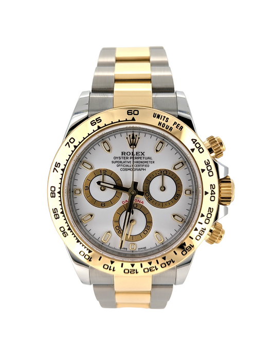 Rolex Daytona Two Tone White Dial 2023 Full Set