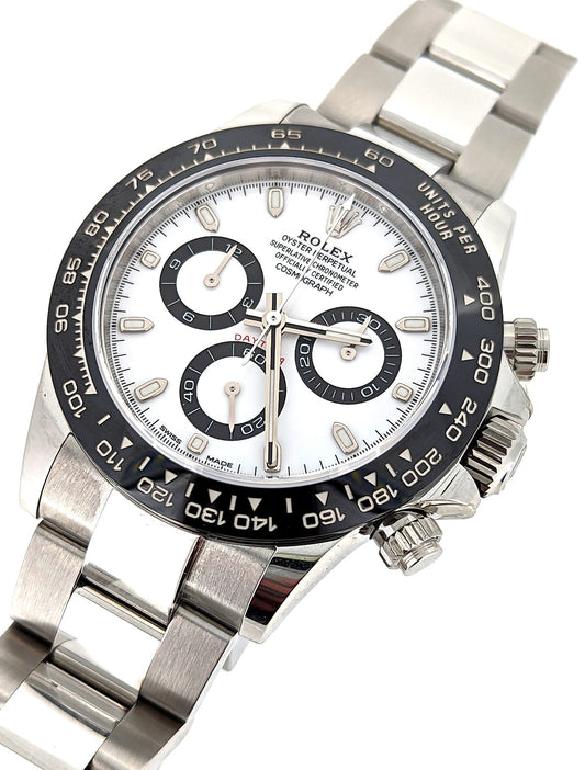 Rolex Daytona Panda Stainless Steel White Dial 116500LN 2022