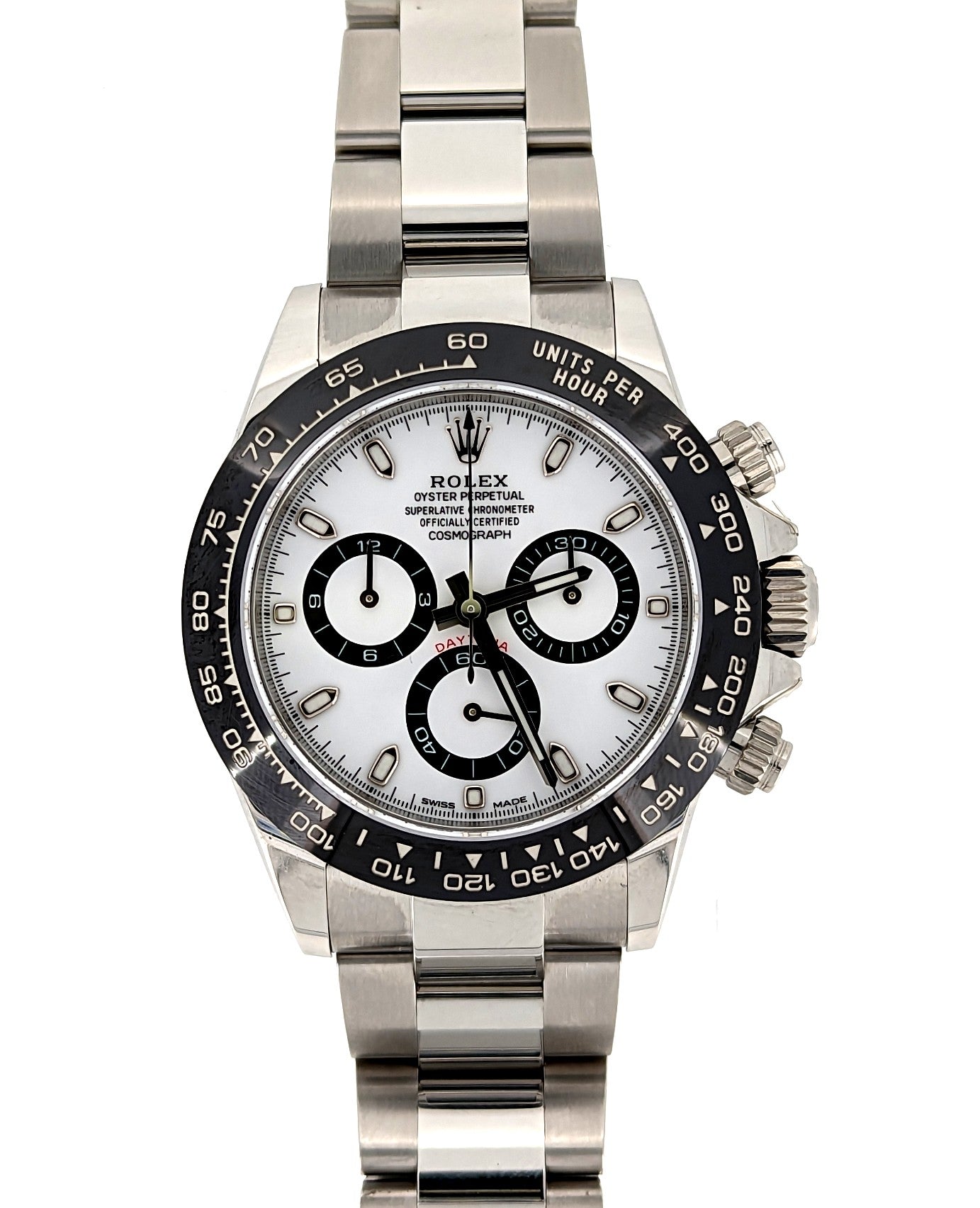 White dial discount daytona ceramic