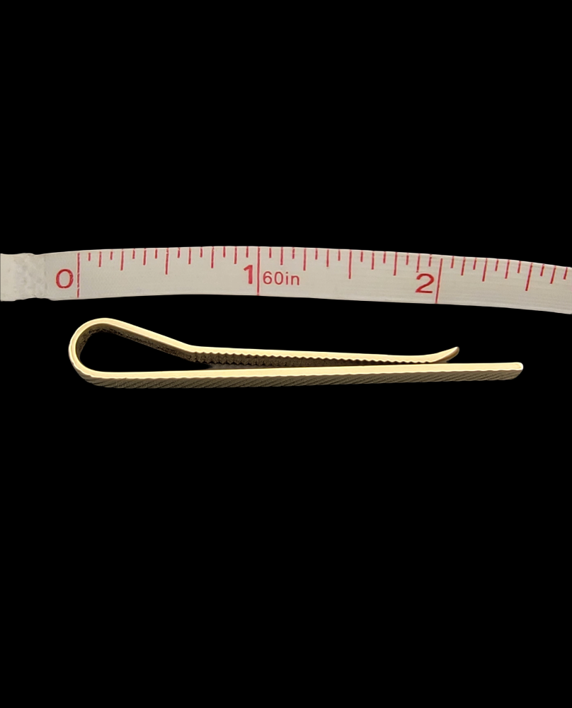 Vintage Cartier 18K Yellow Gold Tie Bar Clip