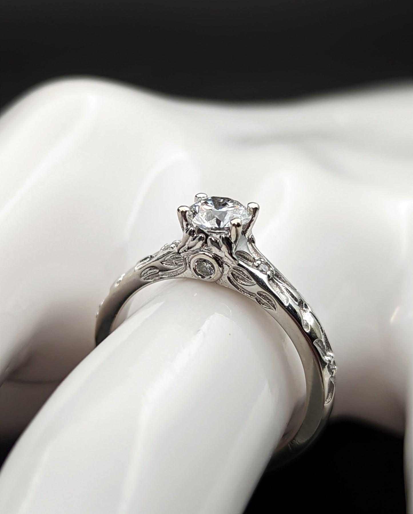 2 Carat Round Solitaire Diamond Engagement Ring