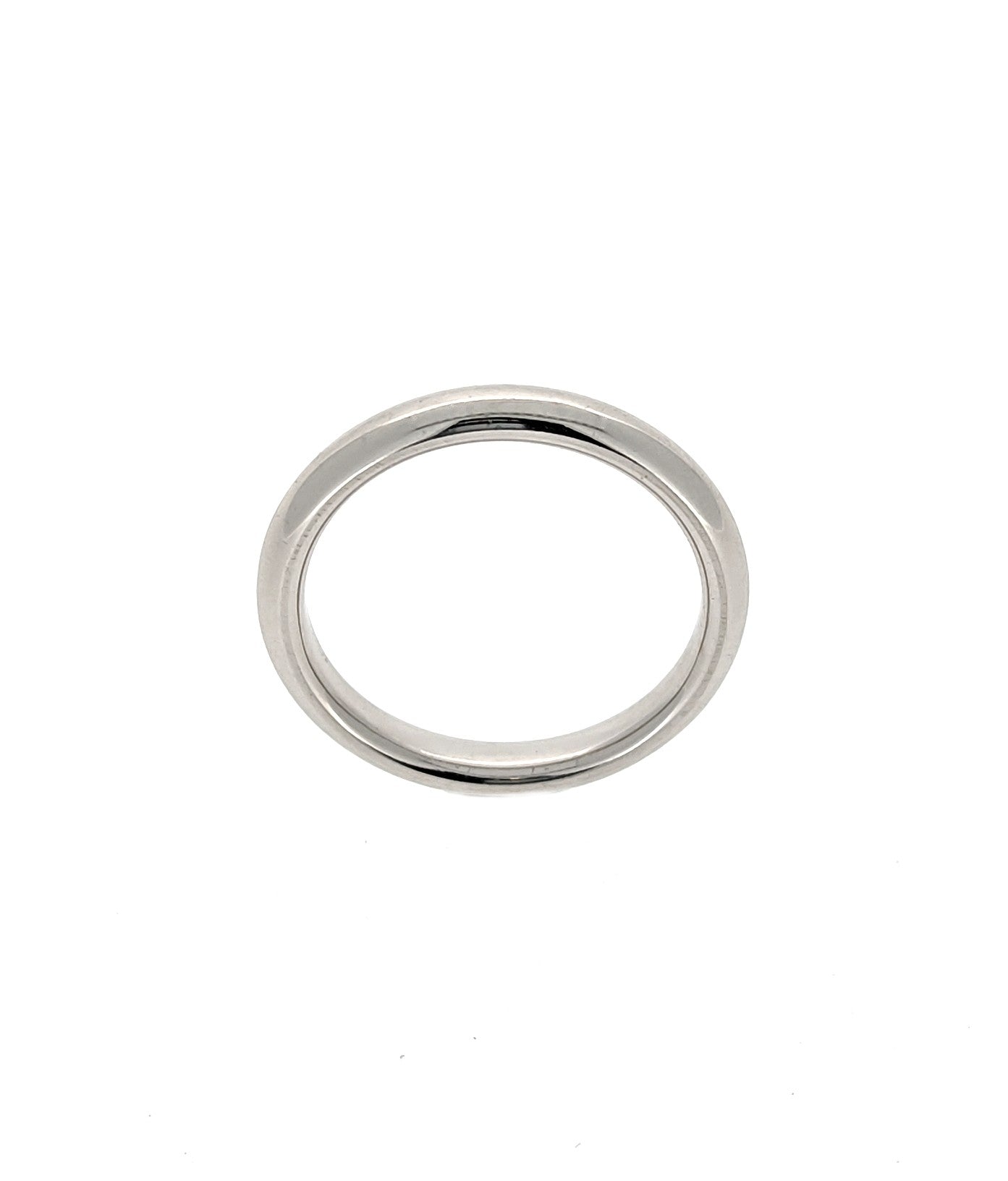 14K White Gold Comfort Fit Band