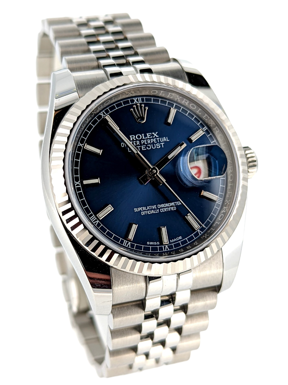 Rolex Datejust 36 Blue Dial Jubilee Bracelet Unisex Watch 116234